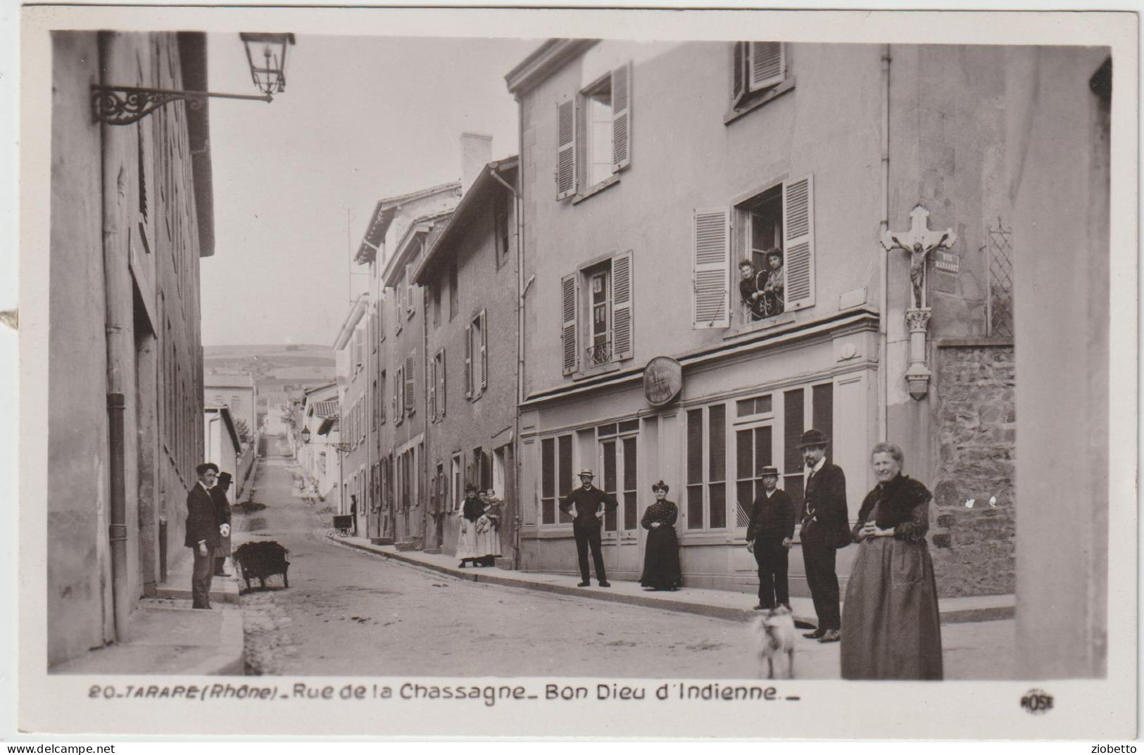 1910 BELLISSIMA CARTOLINA DI TARARE - Rhône - CPA FORMATO PICCOLO - Tarare