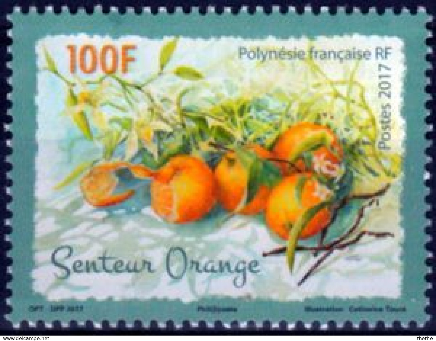 POLYNESIE -   Le Parfum De L'orange - Unused Stamps