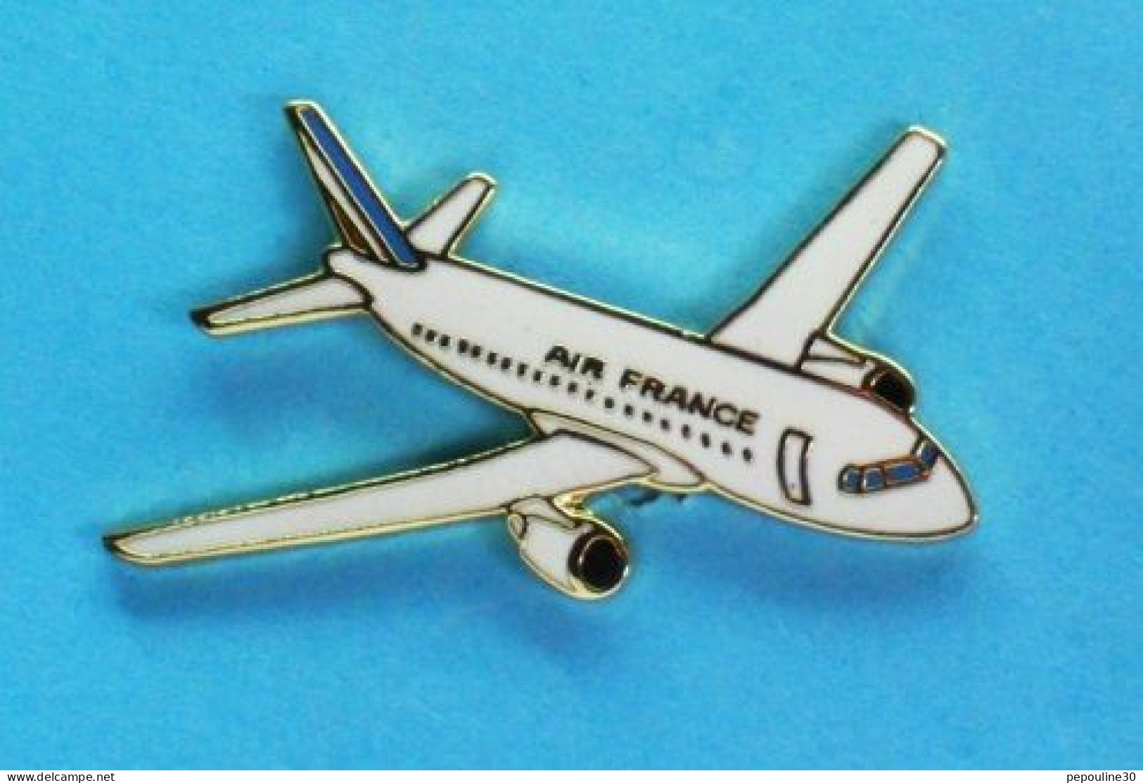 1 PIN'S //   ** AVION / AIRBUS A320-200 / AIR FRANCE ** . (©Tablo Paris) - Airplanes