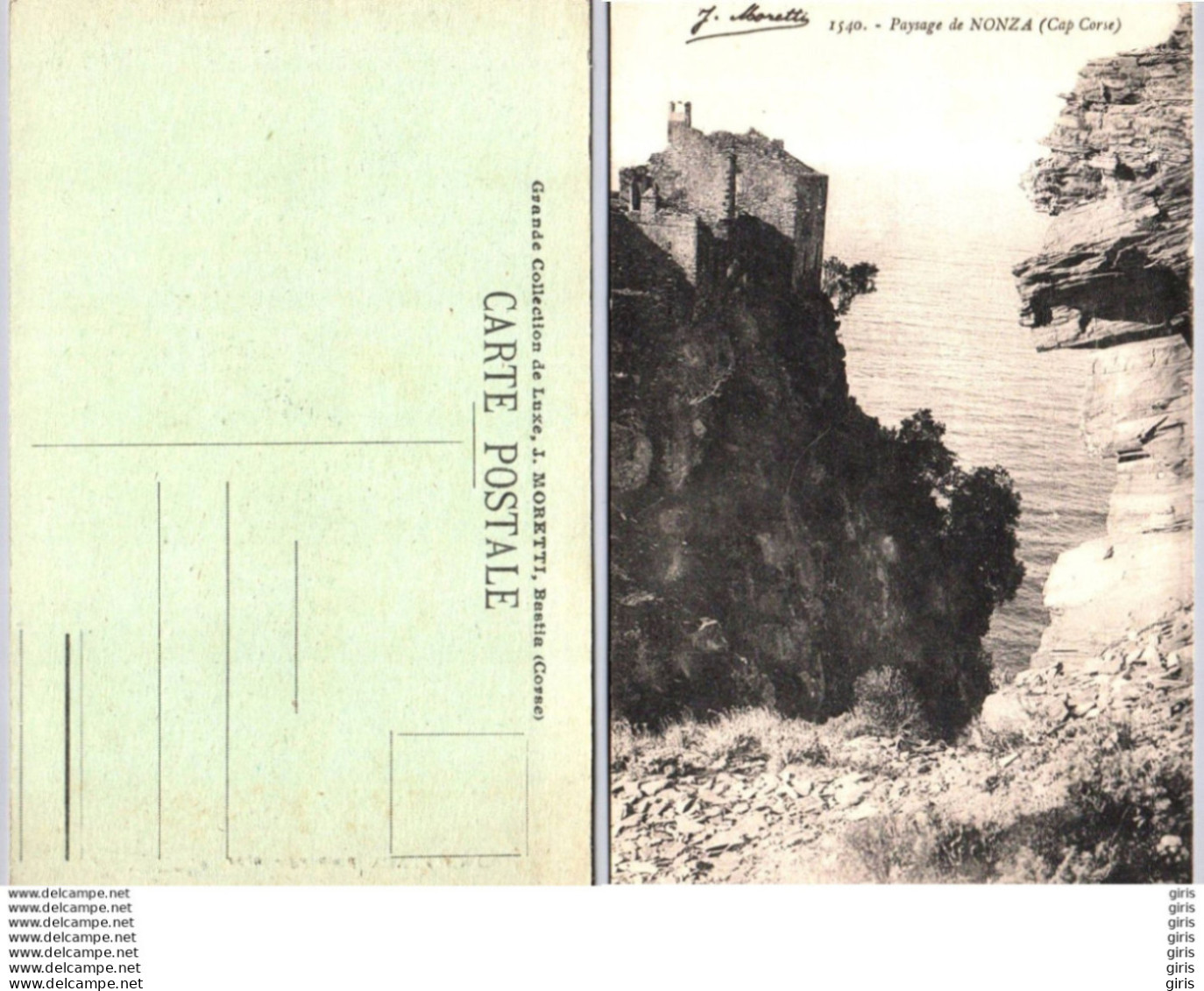 20 - 2B Haute Corse - Paysage De NONZA - Other & Unclassified