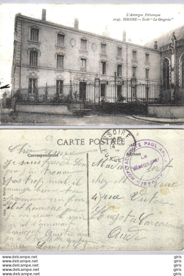 63 - Puy-de-Dôme - Issoire - Ecole La Georgovia - Issoire