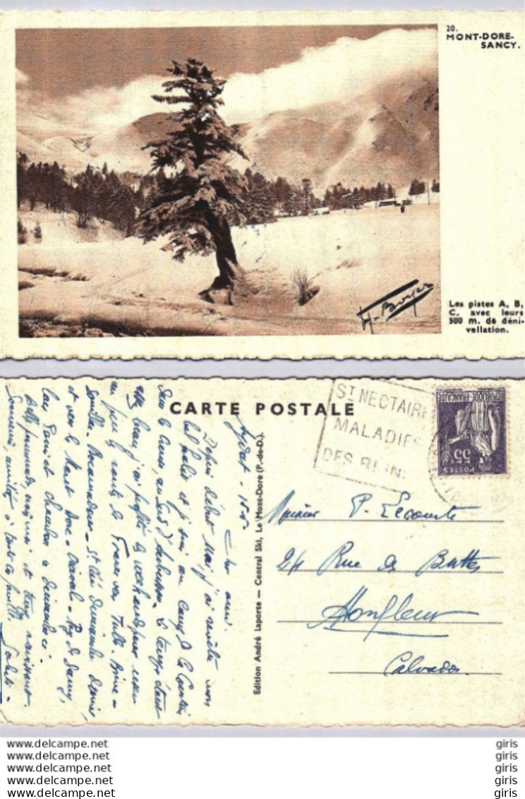 63 - Puy-de-Dôme - Le Mont Dore - Mont Dore Sancy - Les Pistes A.B.C - Saint Nectaire