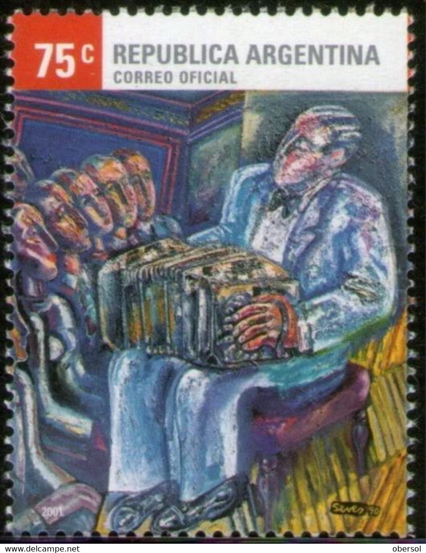 Argentina 2001 Tango Music MNH Stamp - Ungebraucht