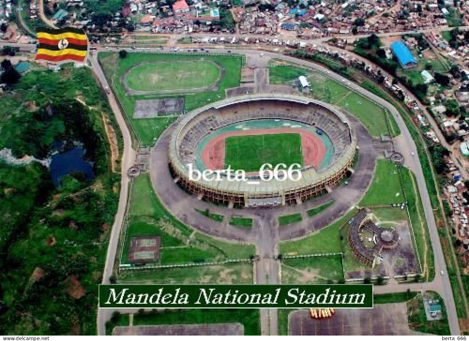 Uganda Mandela National Stadium New Postcard - Uganda