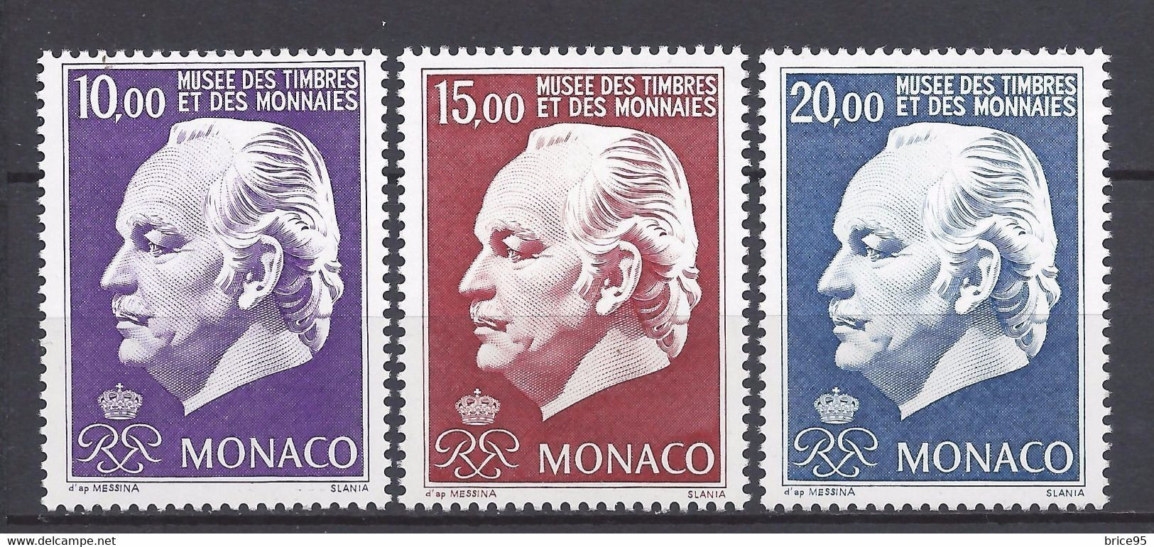 Monaco - YT N° 2033 à 2035 ** - Neuf Sans Charnière - 1996 - Neufs