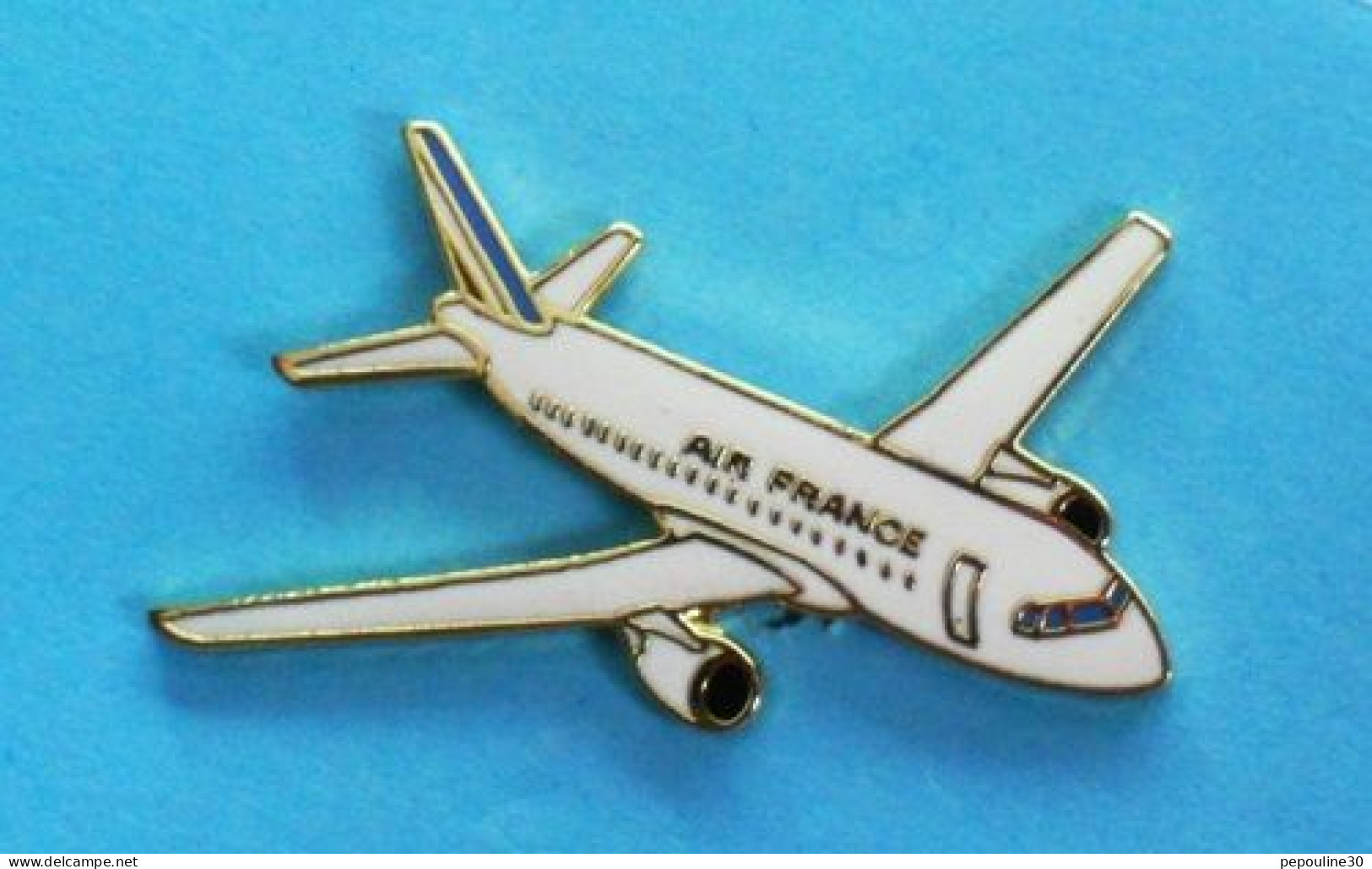 1 PIN'S //  ** AVION / AIRBUS A320-200 / AIR FRANCE ** . (Tablo Paris) - Luftfahrt