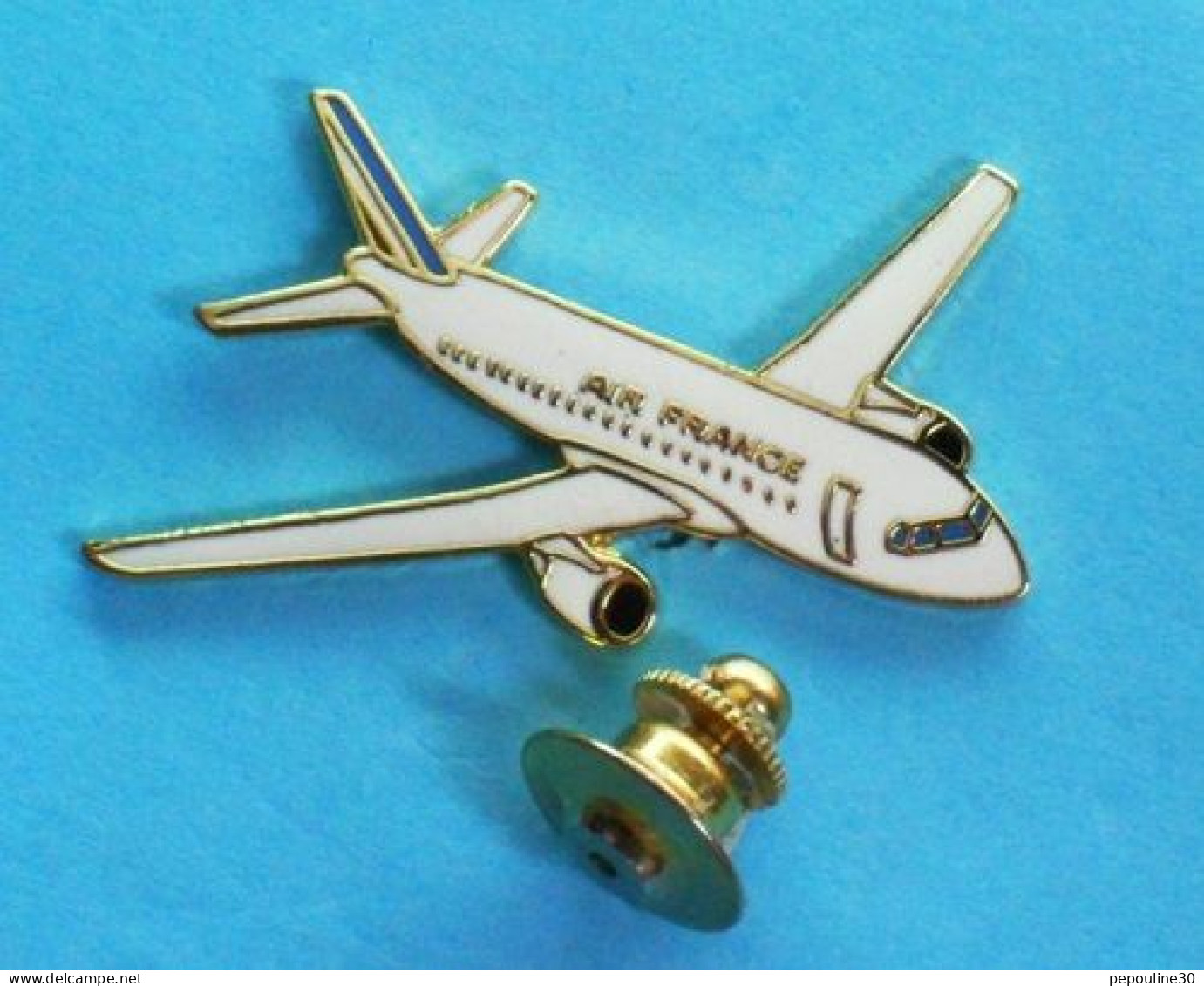 1 PIN'S //  ** AVION / AIRBUS A320-200 / AIR FRANCE ** . (Tablo Paris) - Luftfahrt