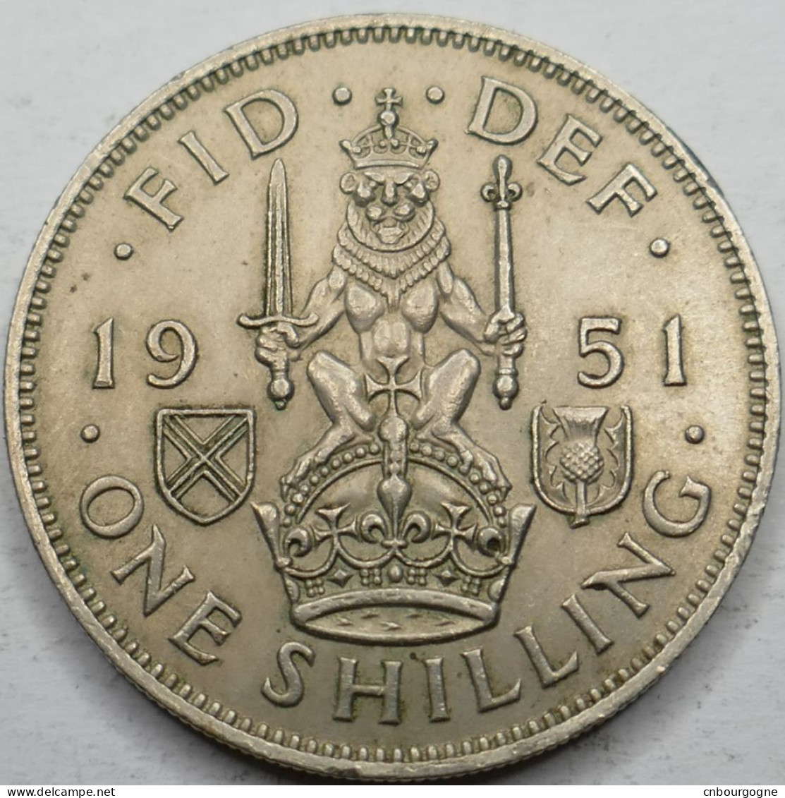 Royaume-Uni - George VI - One Shilling 1951 Écosse - SUP/AU58 - Mon6198 - I. 1 Shilling