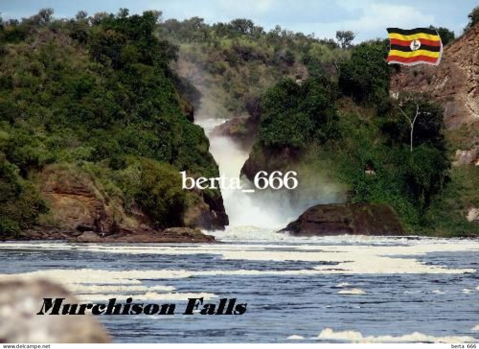 Uganda Murchison Falls New Postcard - Oeganda