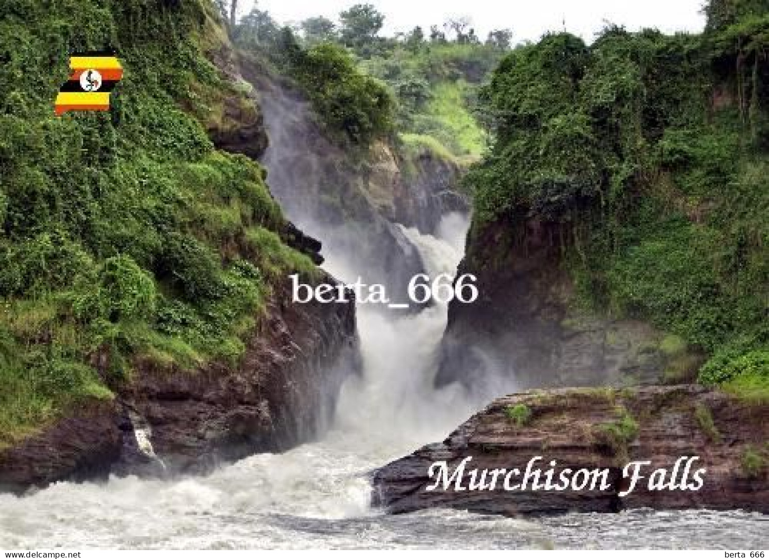 Uganda Murchison Falls New Postcard - Uganda