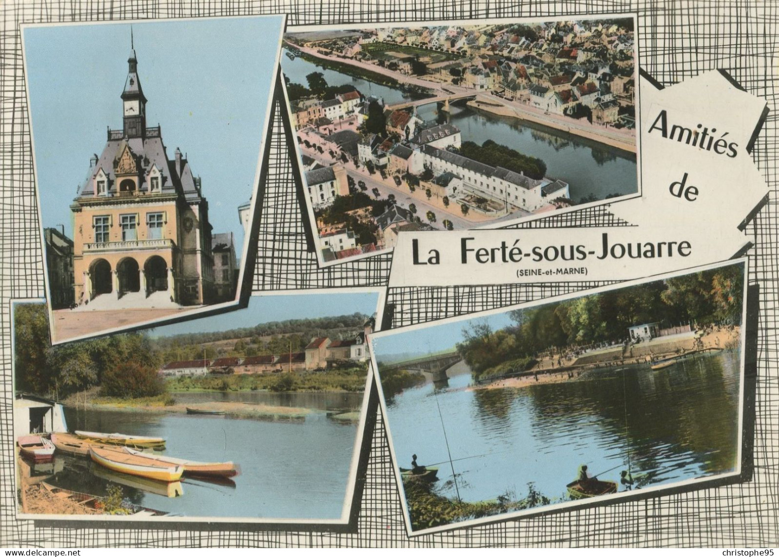 77.n° 25245. La Ferte Sous Jouarre . Amities. Vue D Ensemble. Carte Postale Photo. Cpsm. - La Ferte Sous Jouarre