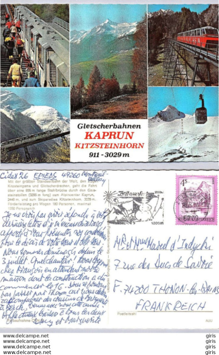 Autriche - Salzbourg - Kaprun - Gletscherbahnen Kitzsteinhorn - Kaprun