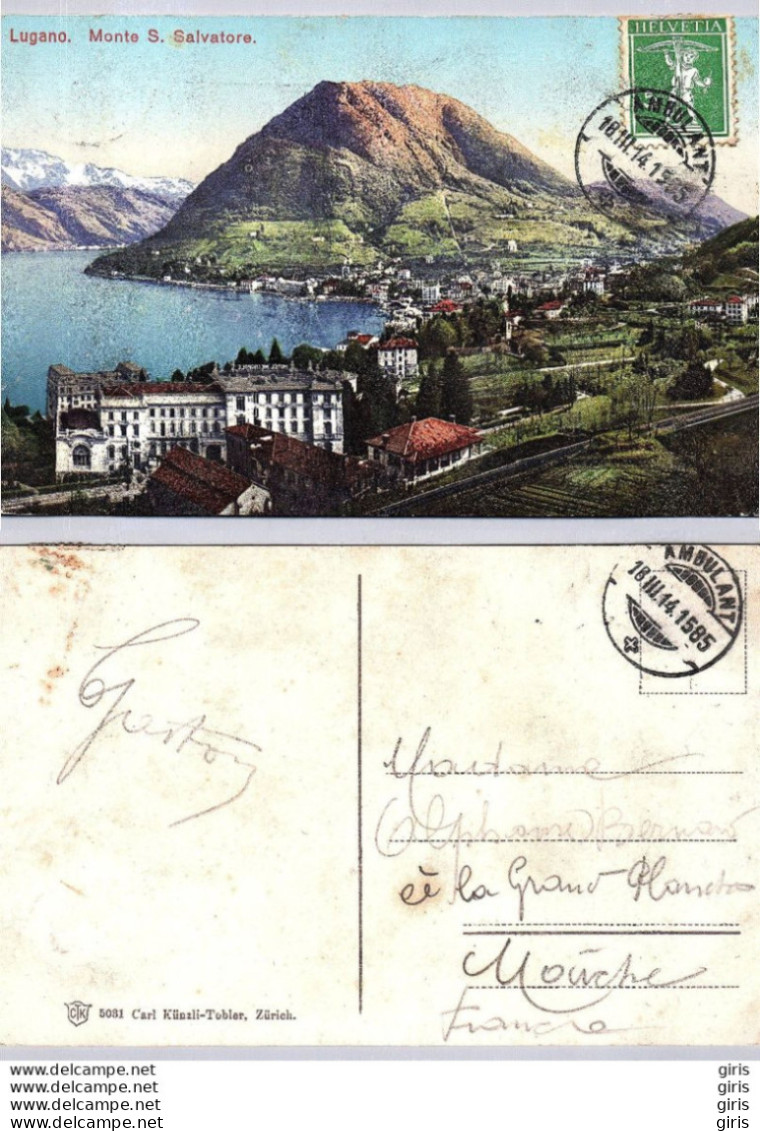 Suisse - TI Tessin - Lugano - Monte S. Salvatore - Lugano