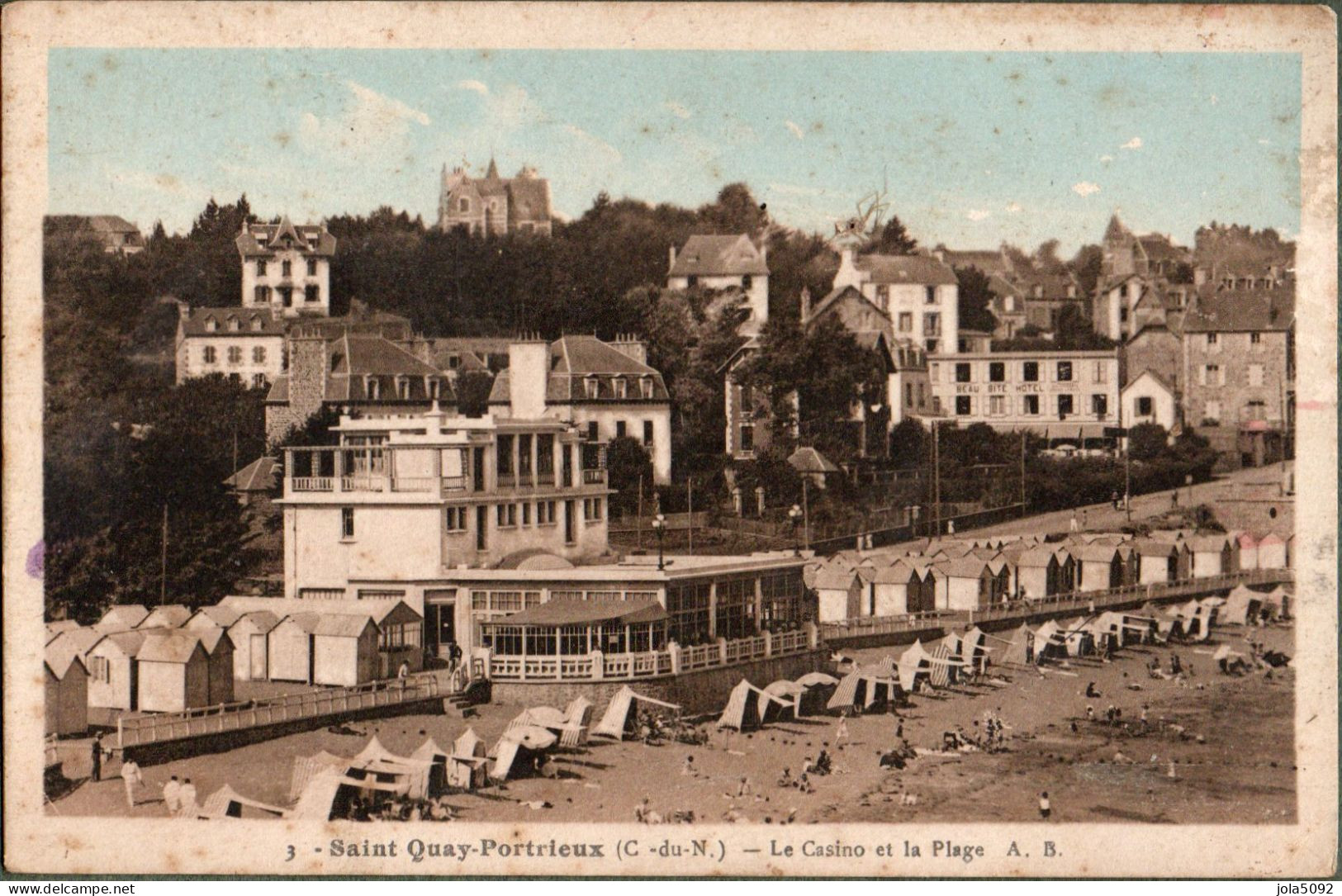 22 - SAINT-QUAY-PORTRIEUX - Le Casino Et La Plage - Saint-Quay-Portrieux