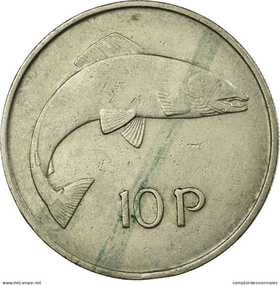 Monnaie, IRELAND REPUBLIC, 10 Pence, 1974, TTB, Copper-nickel, KM:23 - Irland