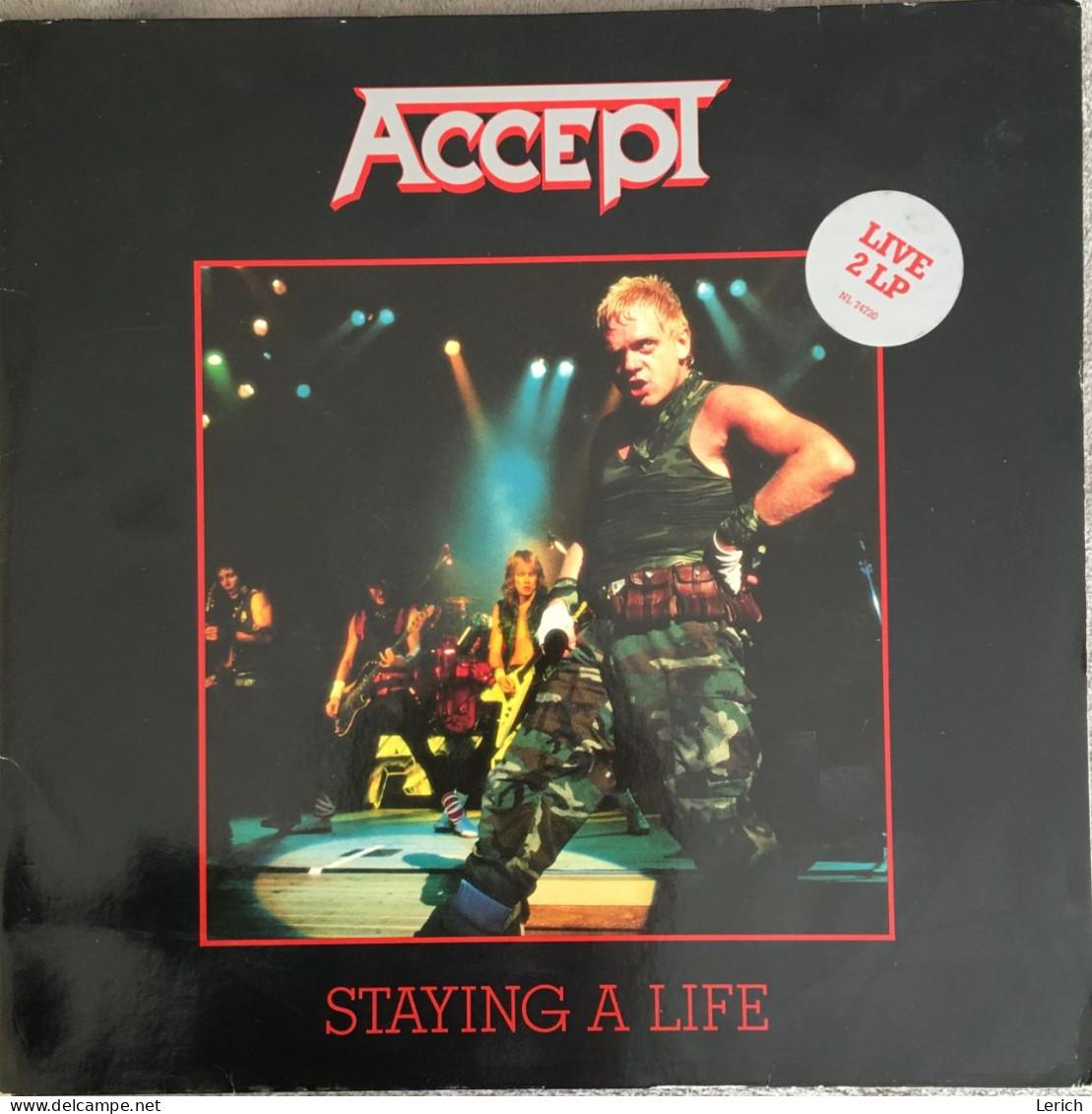 Accept – Staying A Life - Hard Rock En Metal