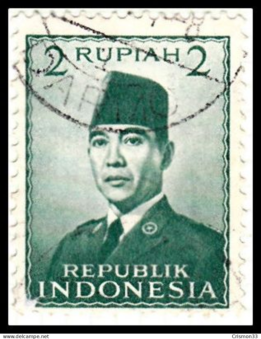 1951 - INDONESIA - SUKARNO - YVERT 37 - Indonesien