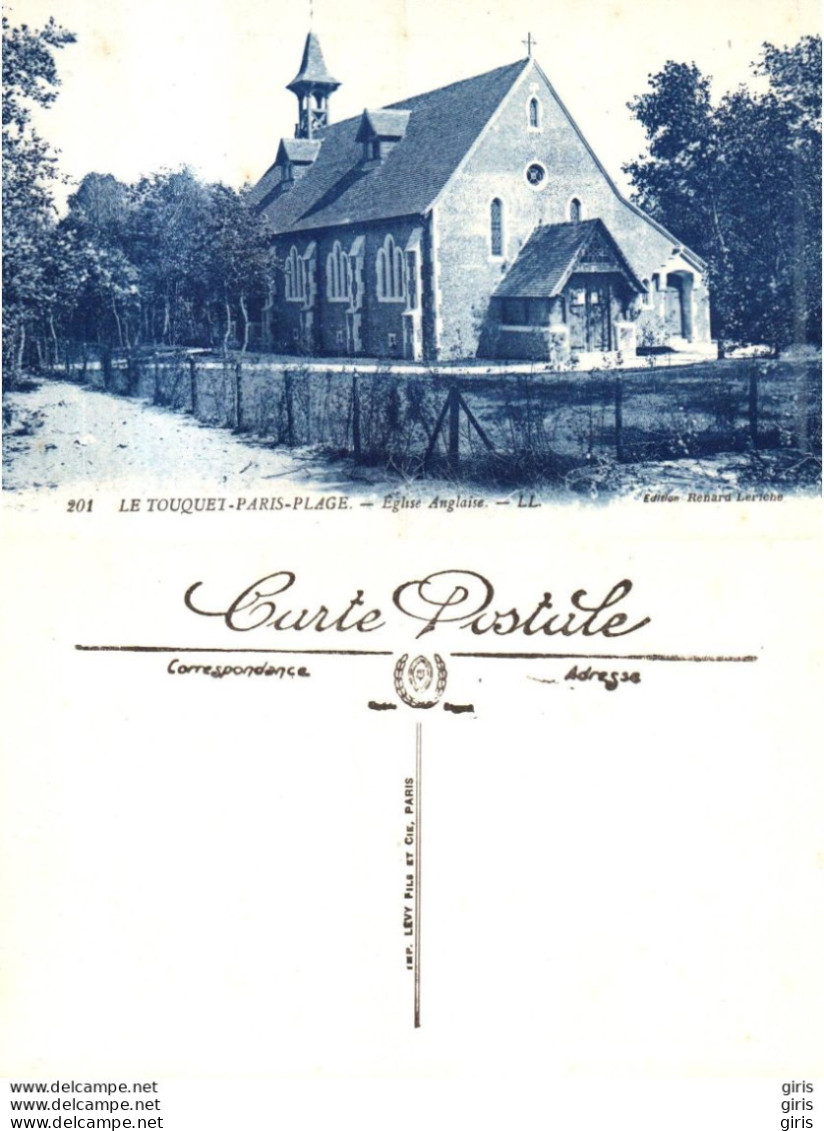 62 - Pas De Calais - Le Touquet - Paris-Plage - L'Eglise Anglaise - Le Touquet