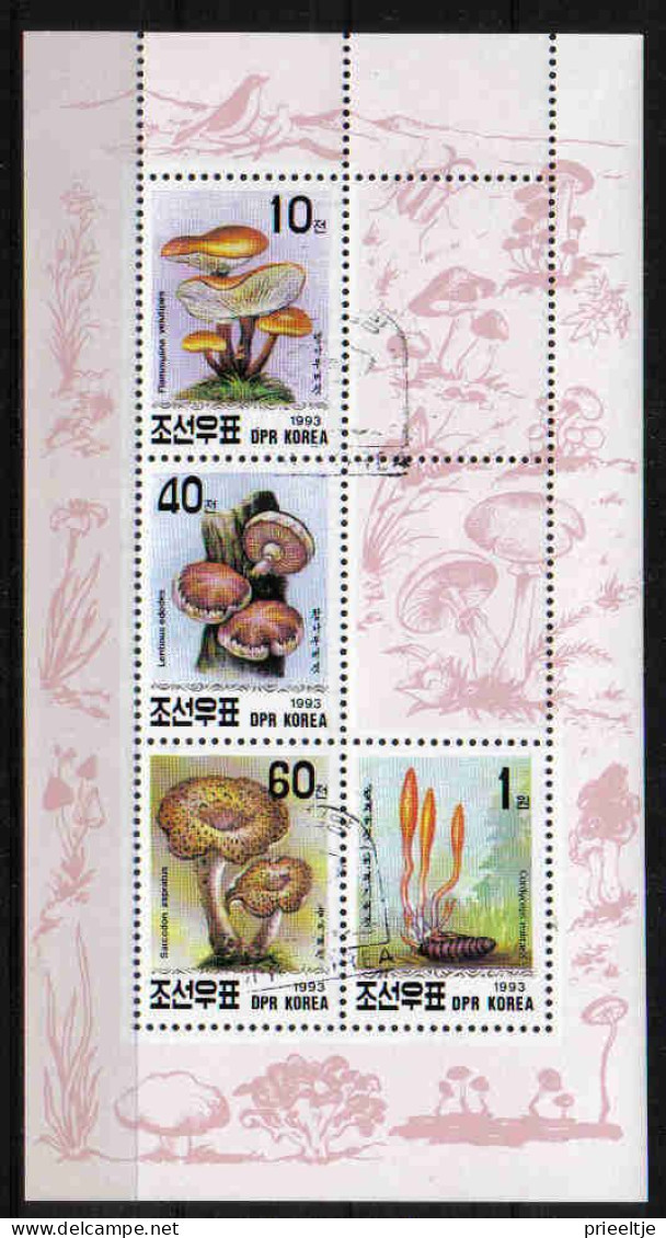 Korea 1993 Mushrooms S/S Y.T. BF 121  (0) - Korea (Nord-)