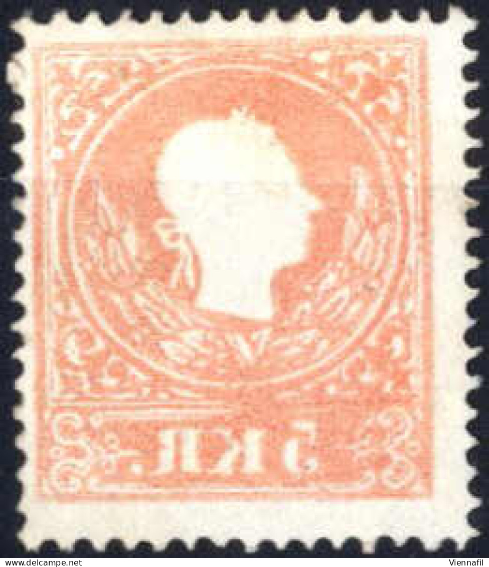 O 1858, 5 Kr. In Type II, Abklatsch, Gestempelt "Linz 1/11", Mi. 13 - Sonstige & Ohne Zuordnung