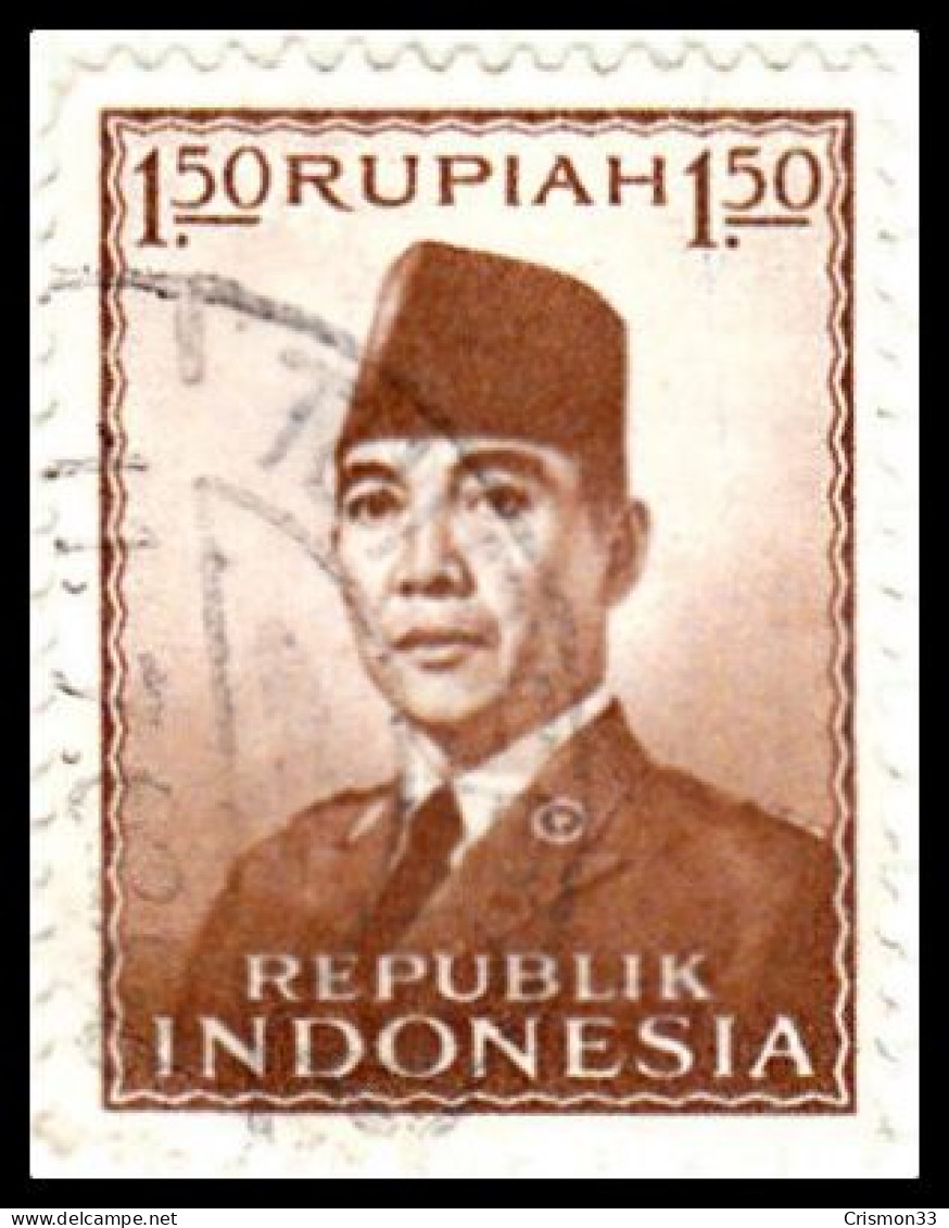 1953 - INDONESIA - SUKARNO - YVERT 64 - Indonésie