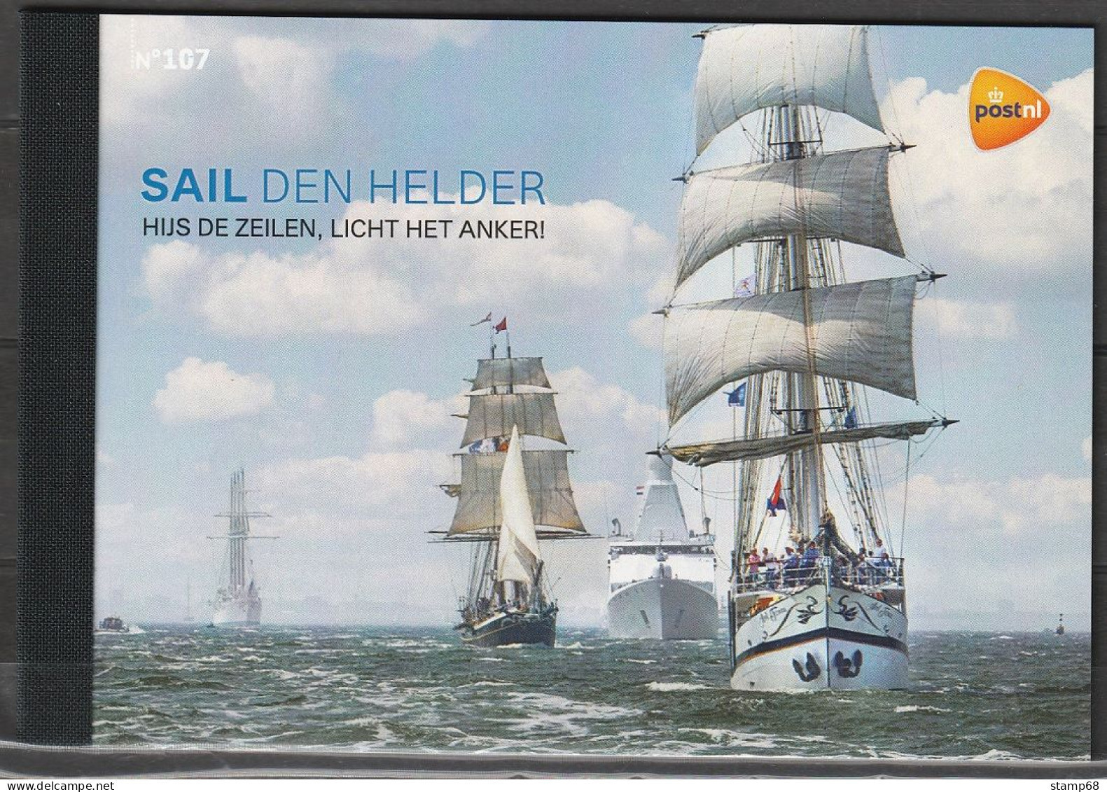 Nederland NVPH PR107 Sail Den Helder 2023 Prestige Booklet MNH Postfris Tall Ships Navy Days - Carnets Et Roulettes