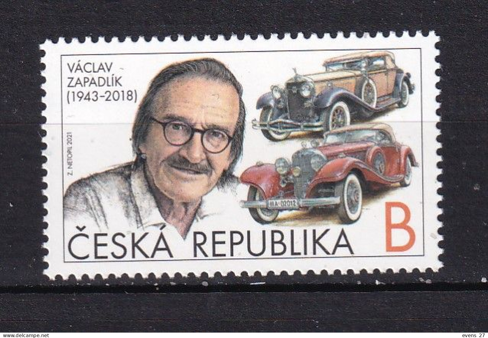 CZECH REPUBLIC-2021-VACLAC ZEMANEK-ART.-MNH. - Ongebruikt