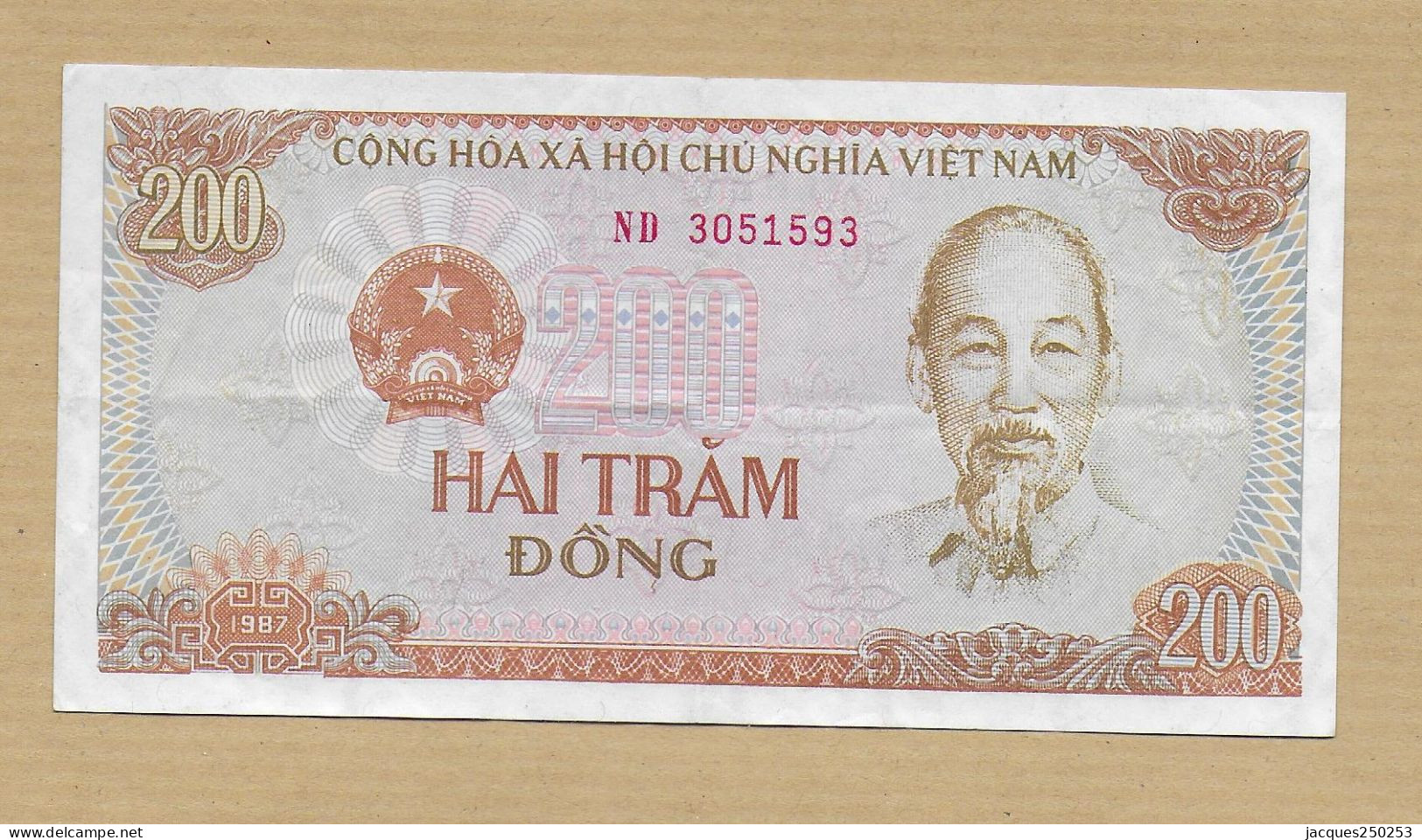200 DONG 1987 - Viêt-Nam