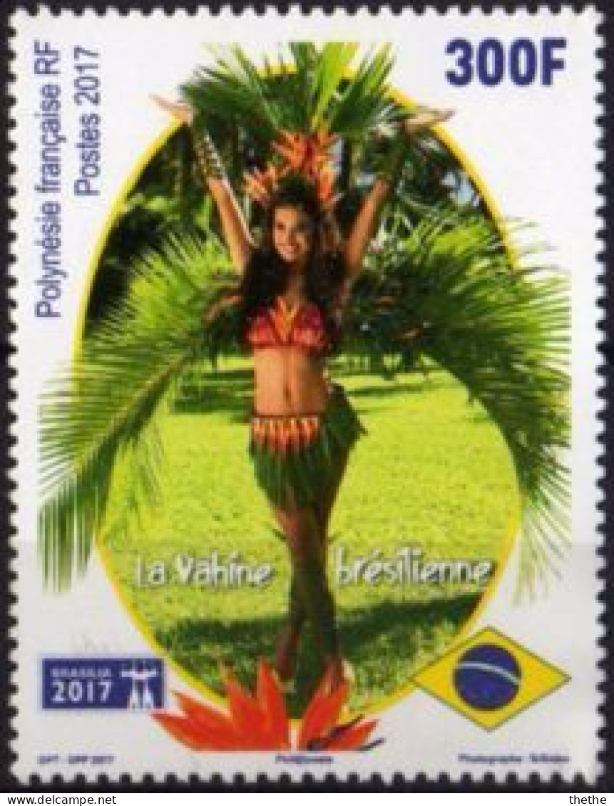 POLYNESIE -  Exposition De Timbres Brasilia 2017 - Unused Stamps