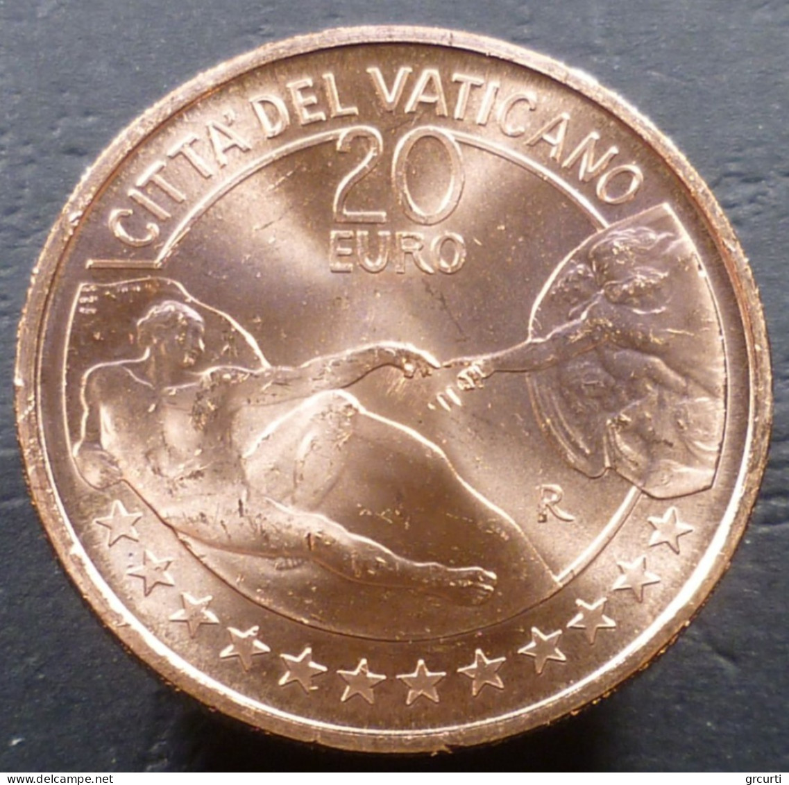 Vaticano - 20 Euro 2023 - Arte E Fede: La Creazione Di Adamo - In Confezione - UC# 298 - Vaticano (Ciudad Del)