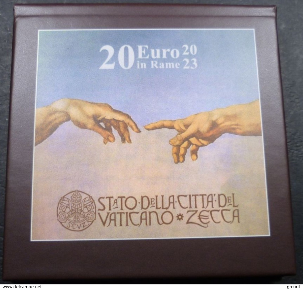 Vaticano - 20 Euro 2023 - Arte E Fede: La Creazione Di Adamo - In Confezione - UC# 298 - Vaticaanstad