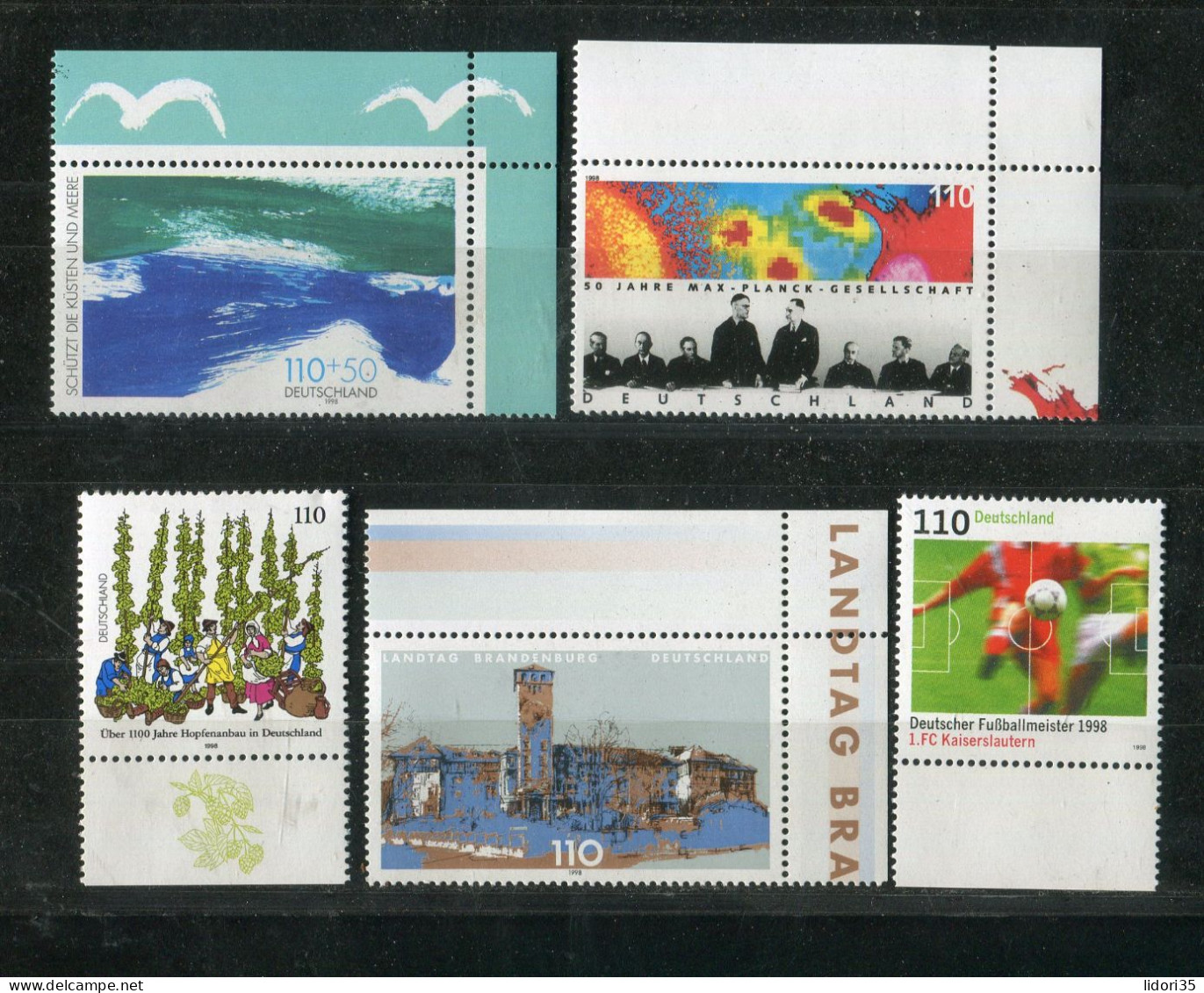 "DEUTSCHLAND" Partie Mit Verschiedenen Ausgaben, Vgl. Fotos (L1230) - Lots & Kiloware (mixtures) - Max. 999 Stamps