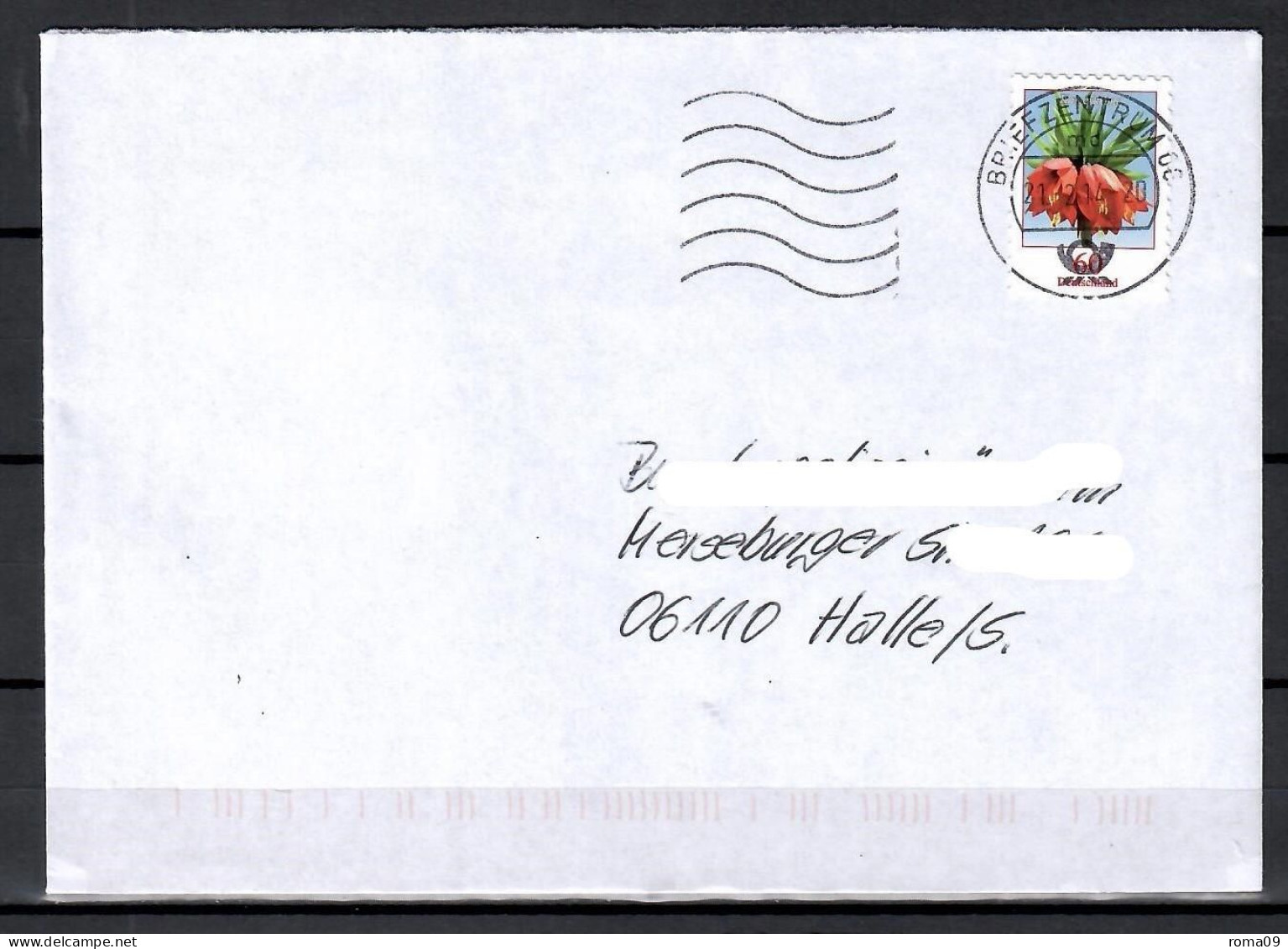 MiNr. 3046; Blumen: Kaiserkrone, Auf Portoger. Brief Von BZ 06 Nach Halle; B-1154 - Storia Postale