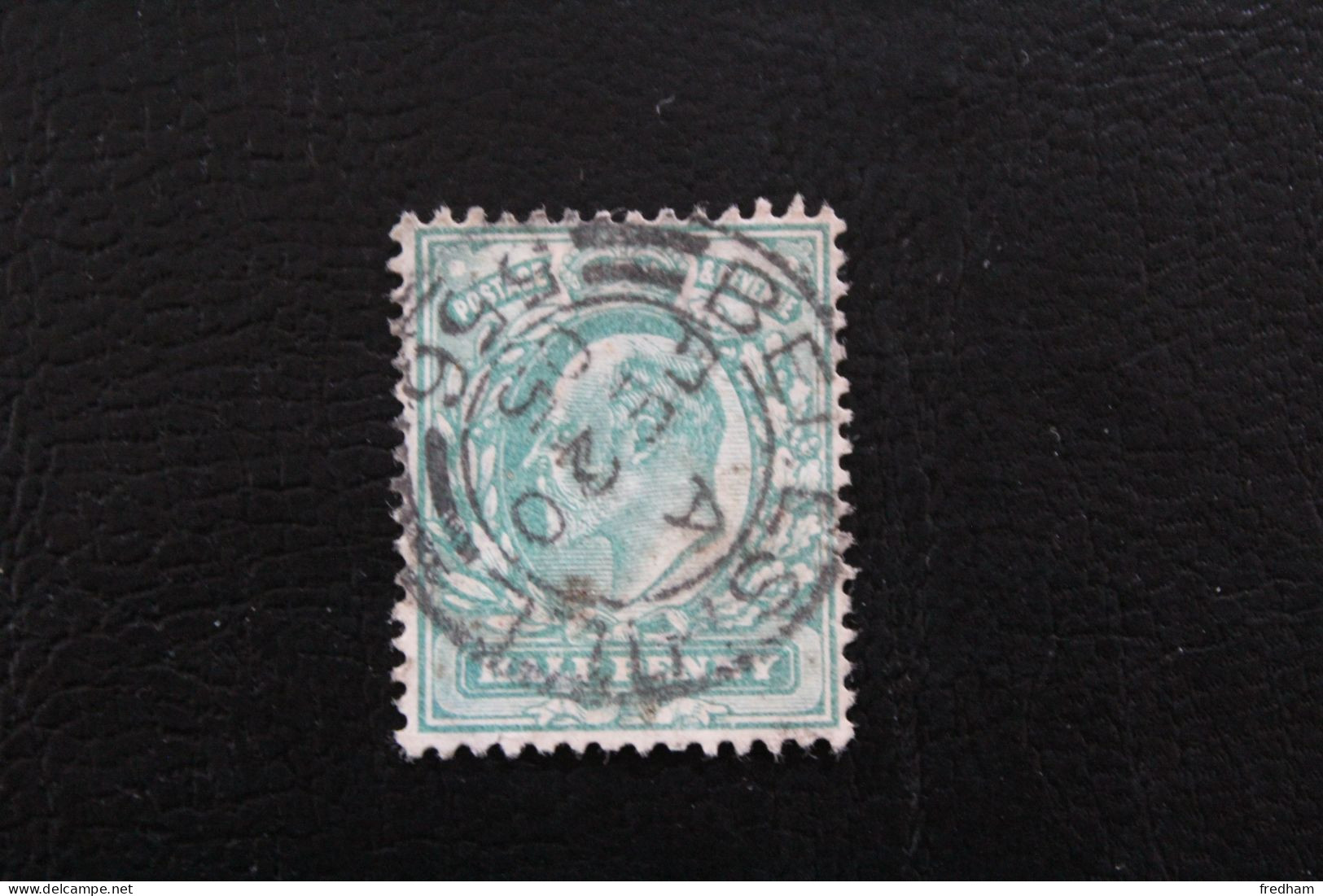 1902 KING EDWARD VII HALF PENNY Y&T GB 106a OBLITERE - Oblitérés