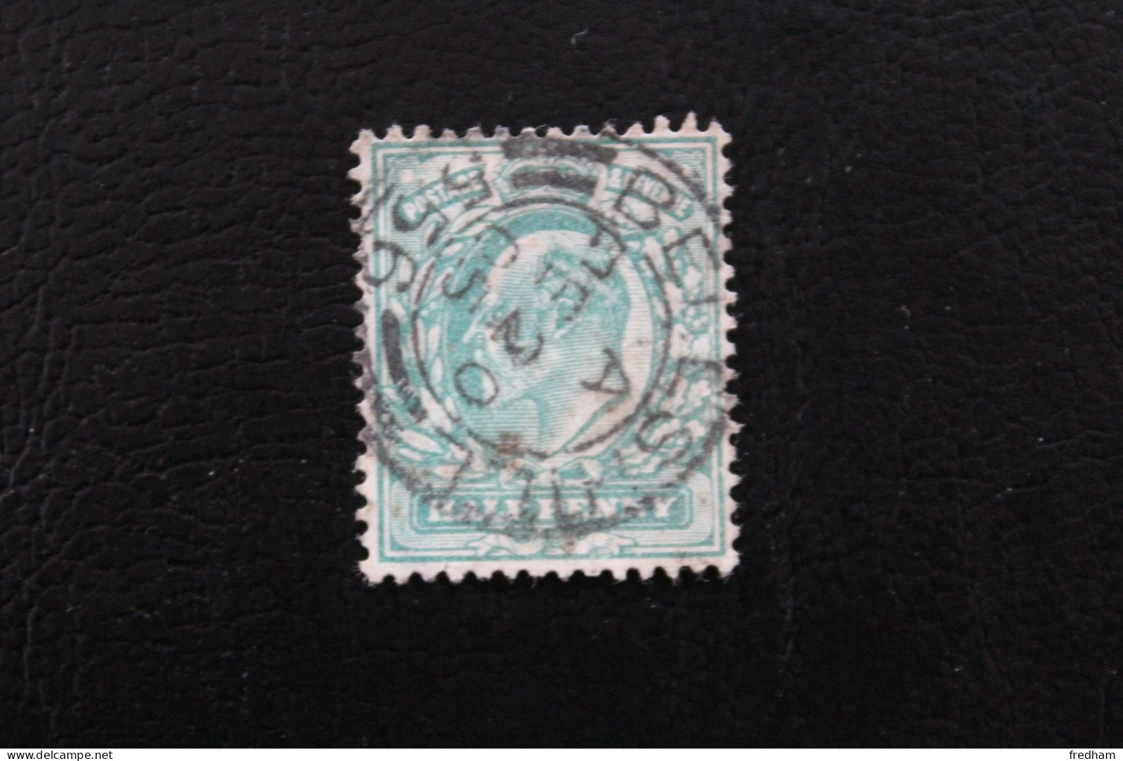 1902 KING EDWARD VII HALF PENNY Y&T GB 106a OBLITERE - Oblitérés