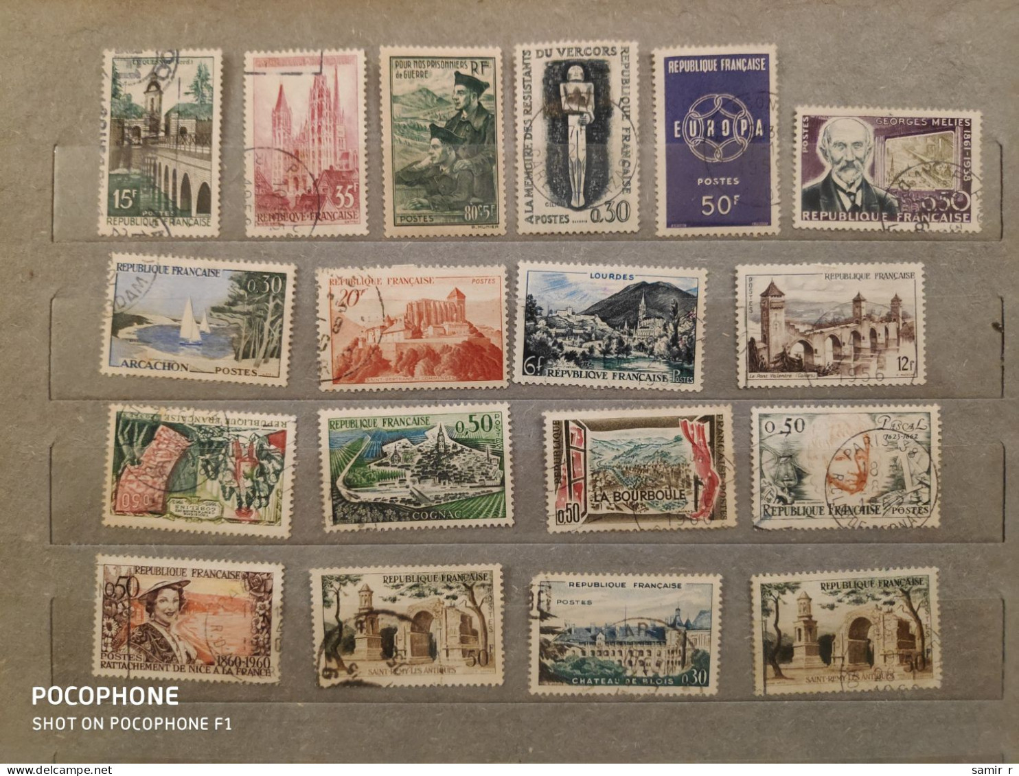 France	Architecture (F96) - Used Stamps