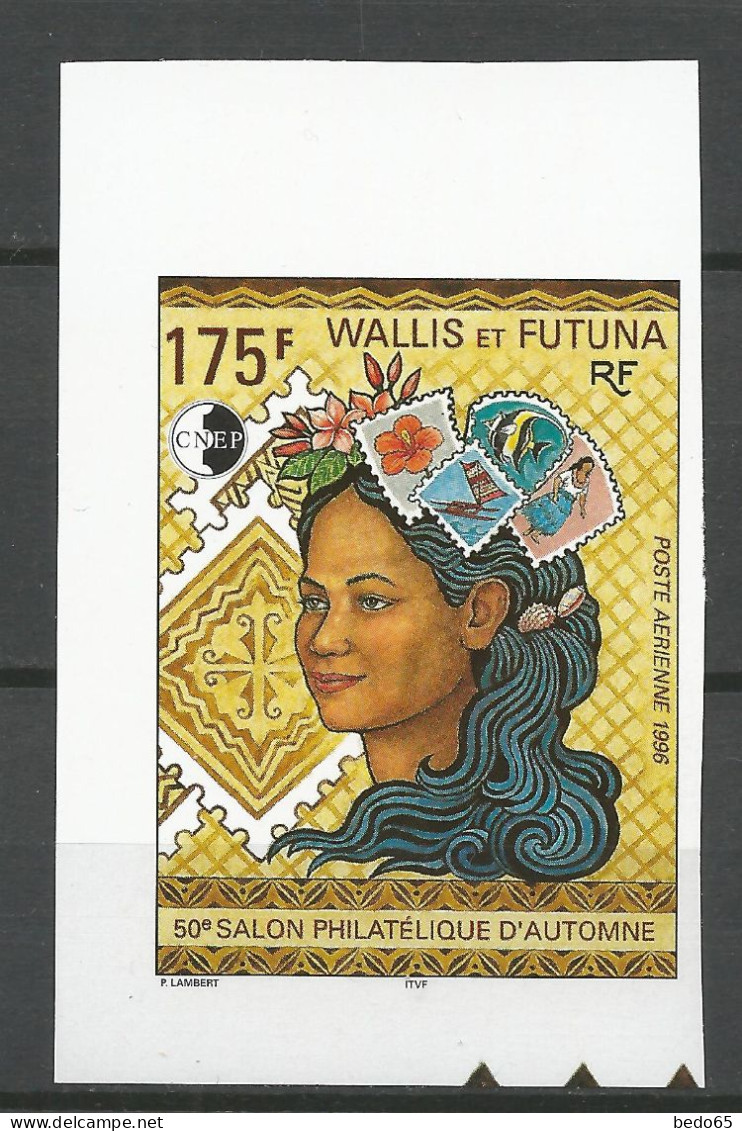 WALLIS-ET-FUTUNA PA N° 195 Non Dentelé  NEUF** LUXE SANS CHARNIERE NI TRACE / Hingeless  / MNH - Imperforates, Proofs & Errors