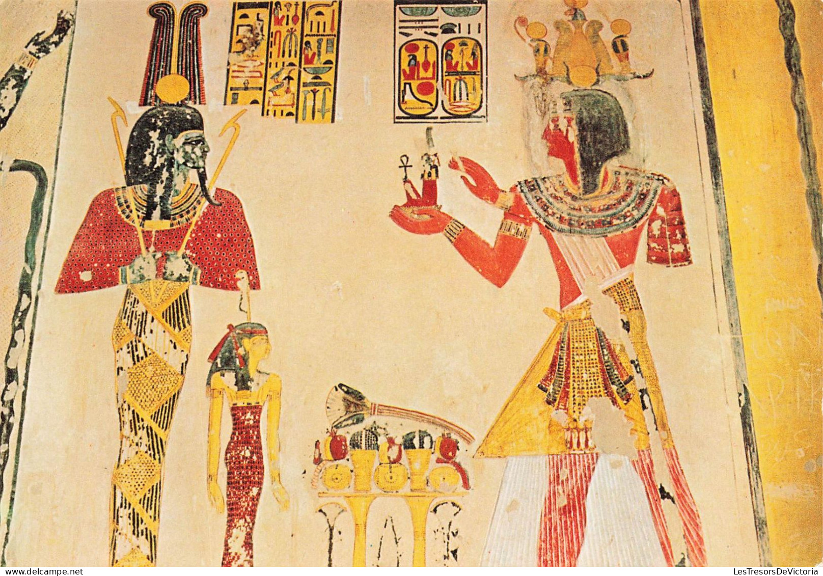 EGYPTE - Thèbes - Vallée Des Rois - Peintures Dans Le Tombeau De Ramses IX - Carte Postale - Andere & Zonder Classificatie