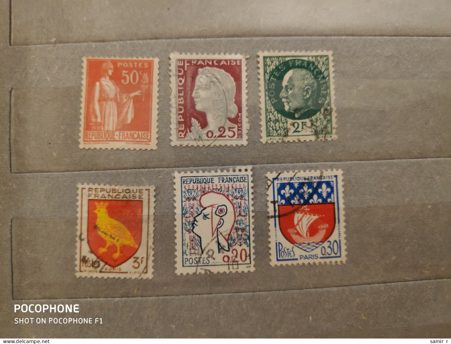 France	Persons (F96) - Used Stamps