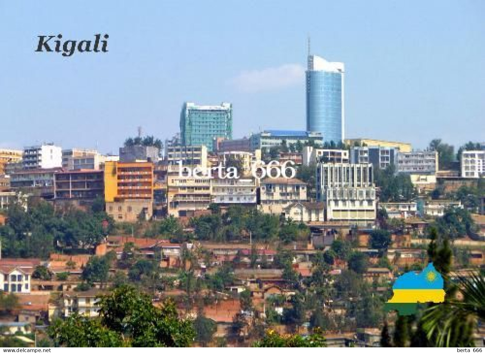 Rwanda Kigali New Postcard - Ruanda