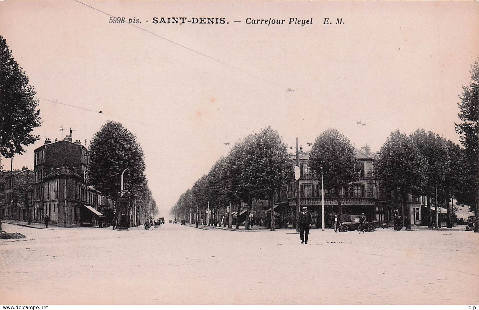 Saint Denis  -  Carrefour Pleyel - CPA °J - Saint Denis