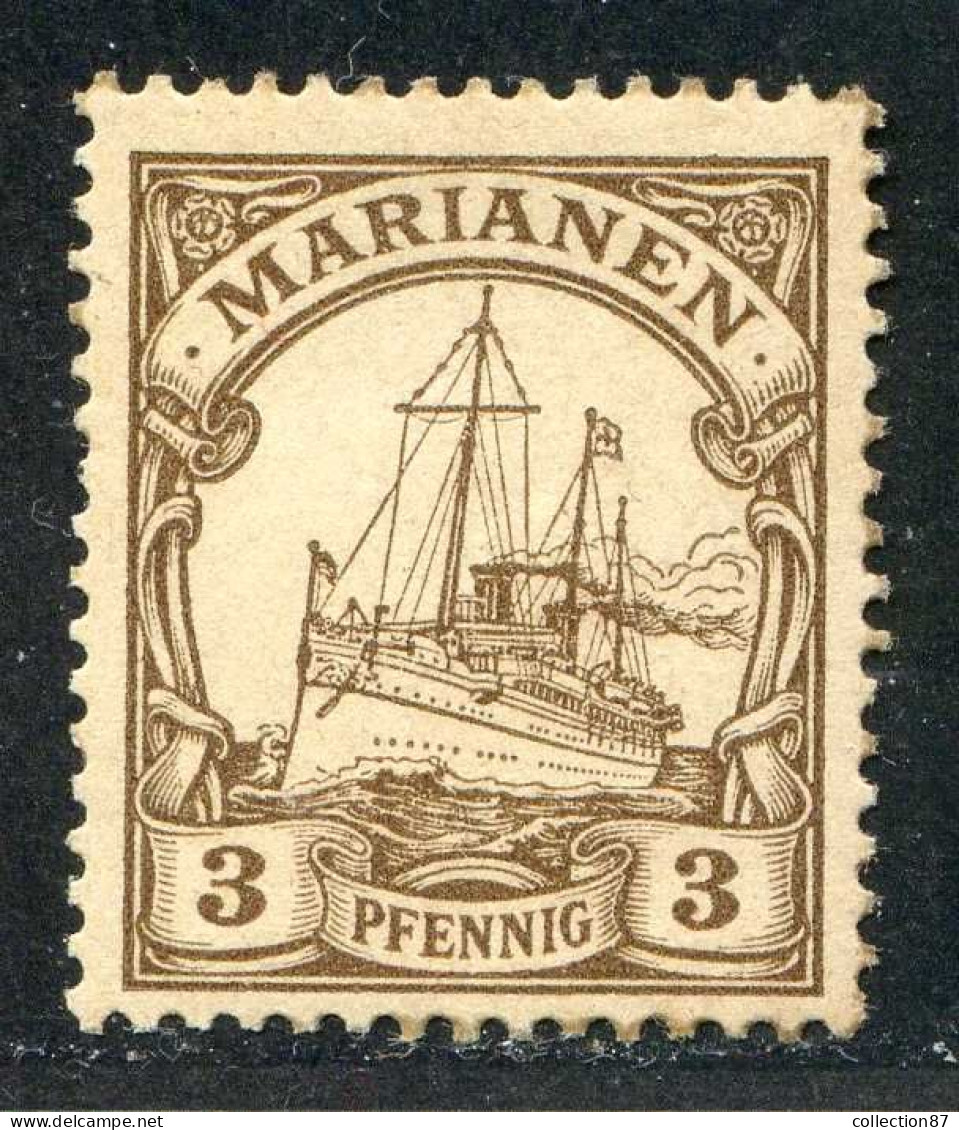 REF093 > COLONIES ALLEMANDE - MARIANEN < Yv N° 7 * Neuf Dos Visible - MH * - MARIANNES - Marianen