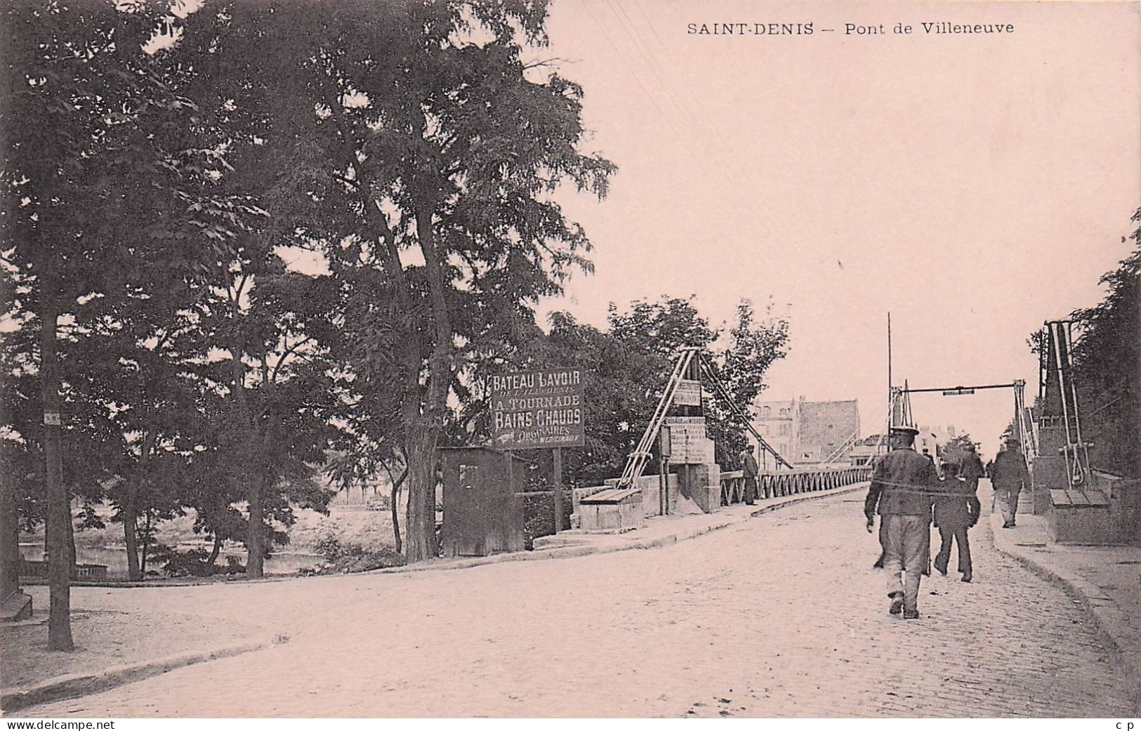 Saint Denis  -  Pont De Villeneuve La Garenne - CPA °J - Saint Denis