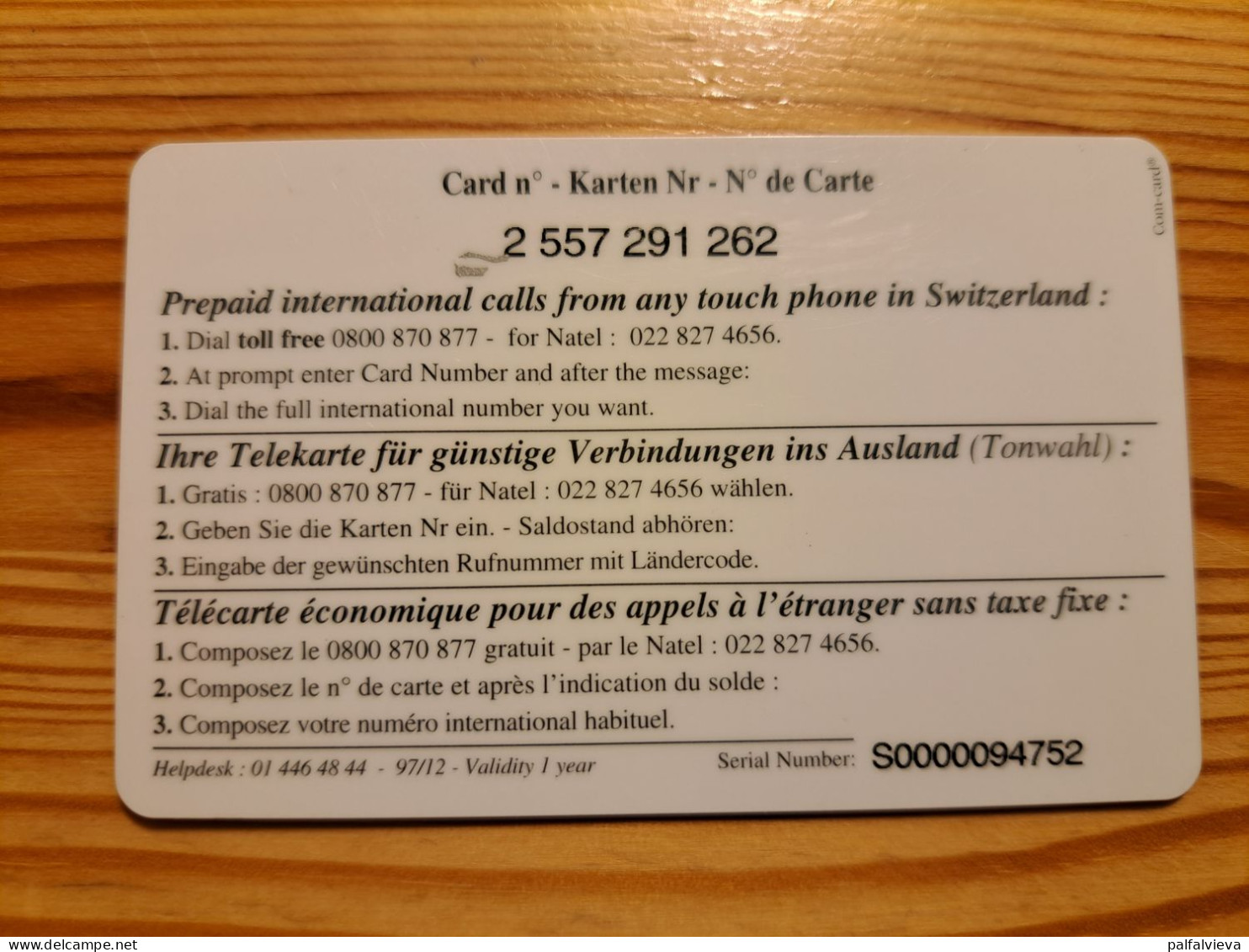 Prepaid Phonecard Switzerland, Teleline - Vintage Car, Rauch & Lang - Switzerland