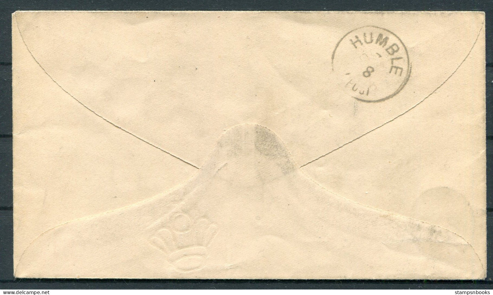 1894 Denmark 4ore Stationery Cover Rudkøbing - Humble  - Brieven En Documenten