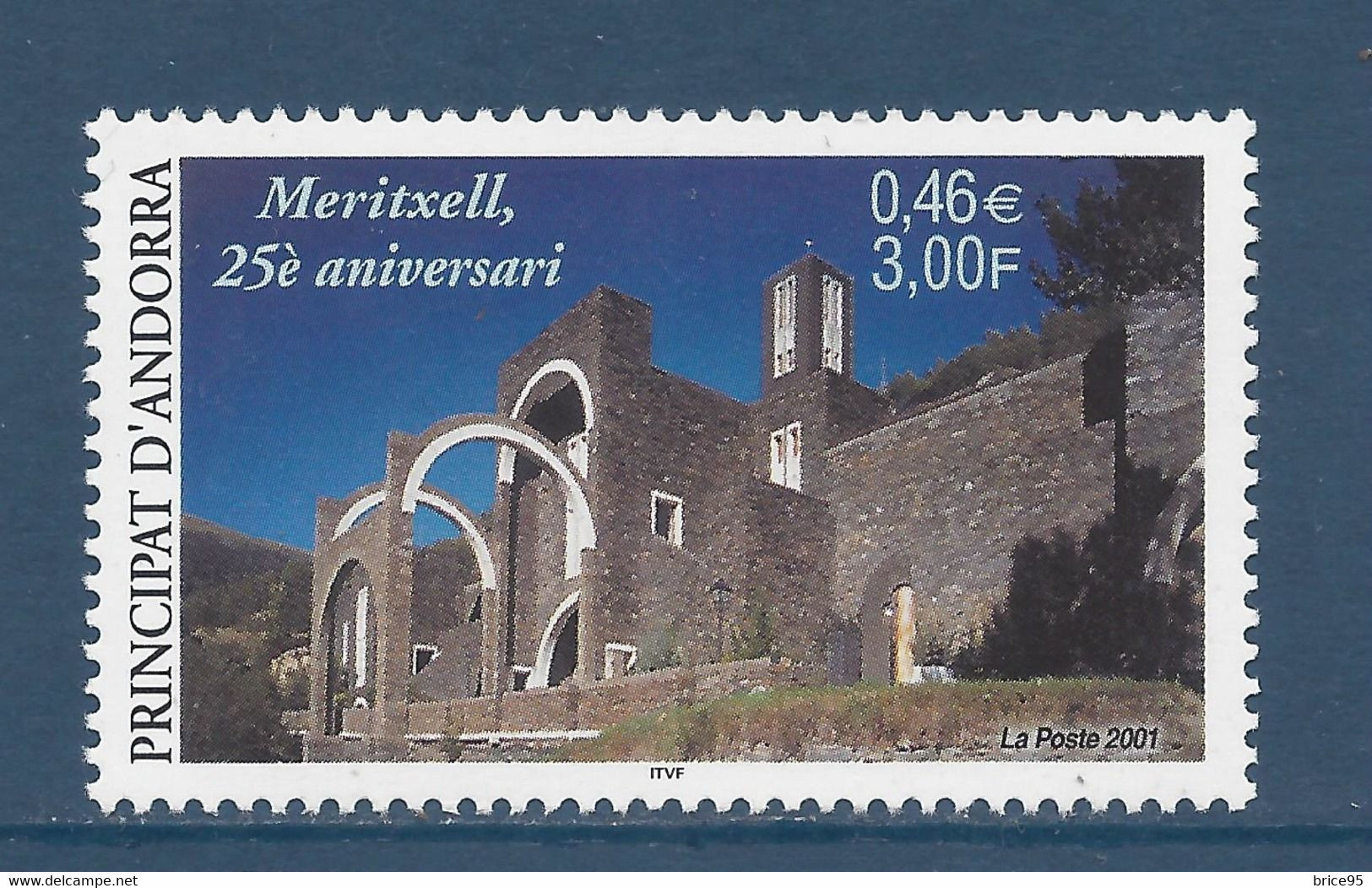 Andorre Français - YT N° 552 ** - Neuf Sans Charnière - 2001 - Unused Stamps