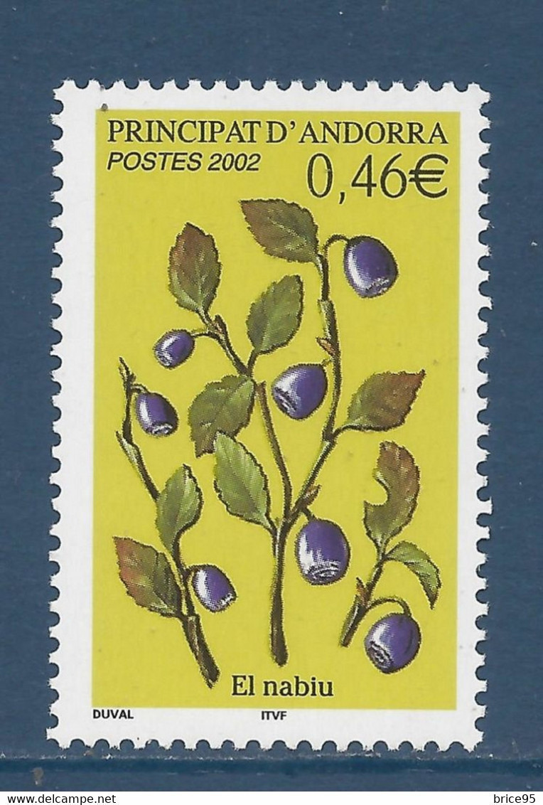 Andorre Français - YT N° 570 ** - Neuf Sans Charnière - 2002 - Unused Stamps