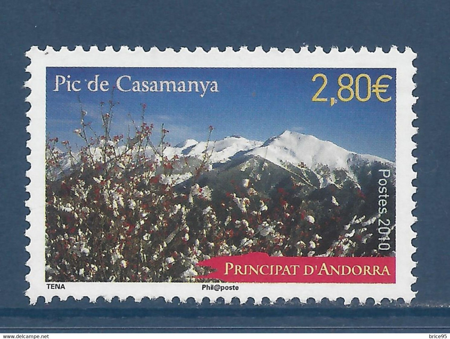 Andorre Français - YT N° 689 ** - Neuf Sans Charnière - 2010 - Unused Stamps