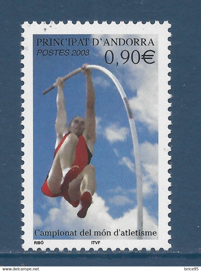 Andorre Français - YT N° 583 ** - Neuf Sans Charnière - 2003 - Nuevos