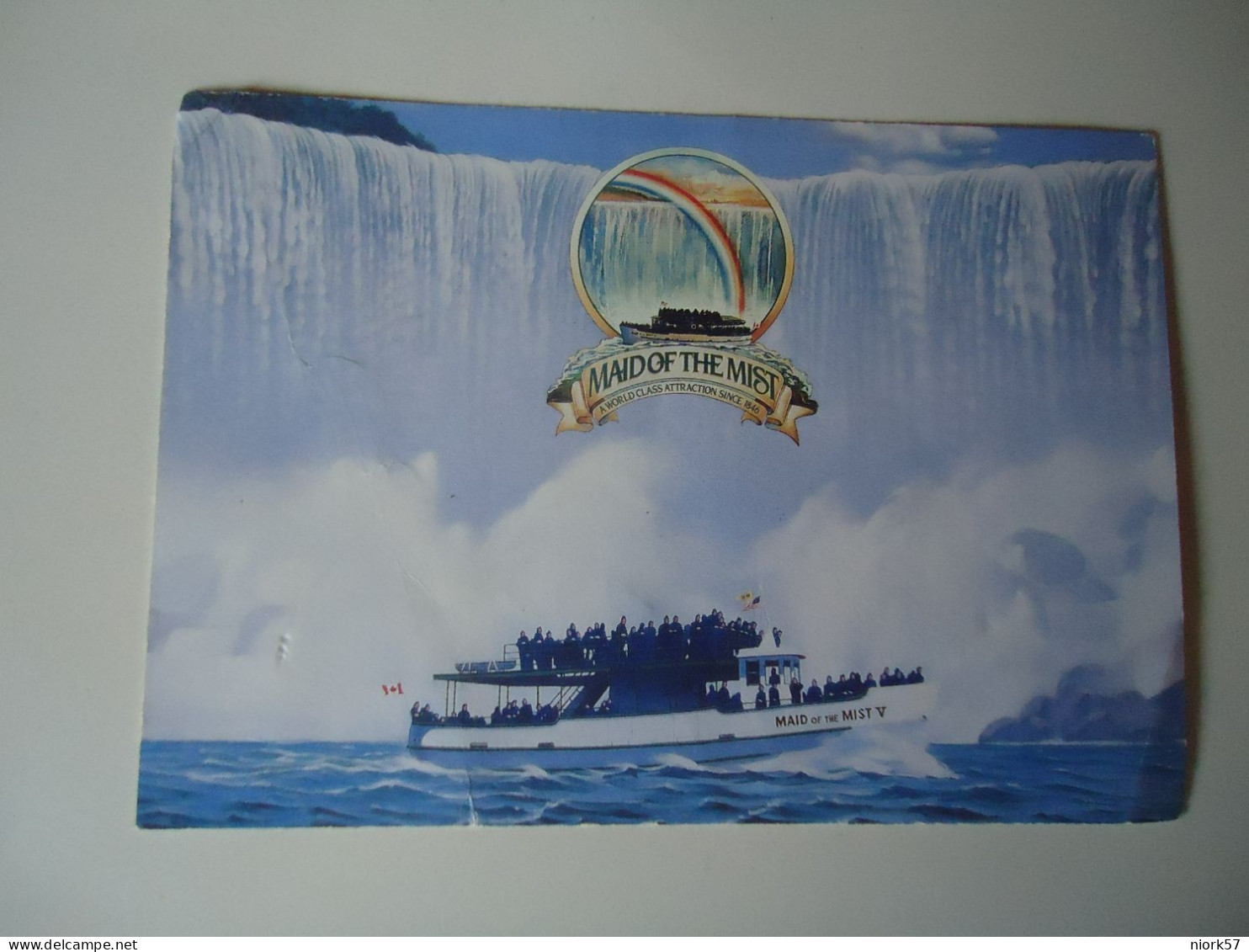 CANADA    POSTCARDS  MAID OF THE MIST NUAGARA FALLS   MORE  PURHASES 10% DISCOUNT - Zonder Classificatie
